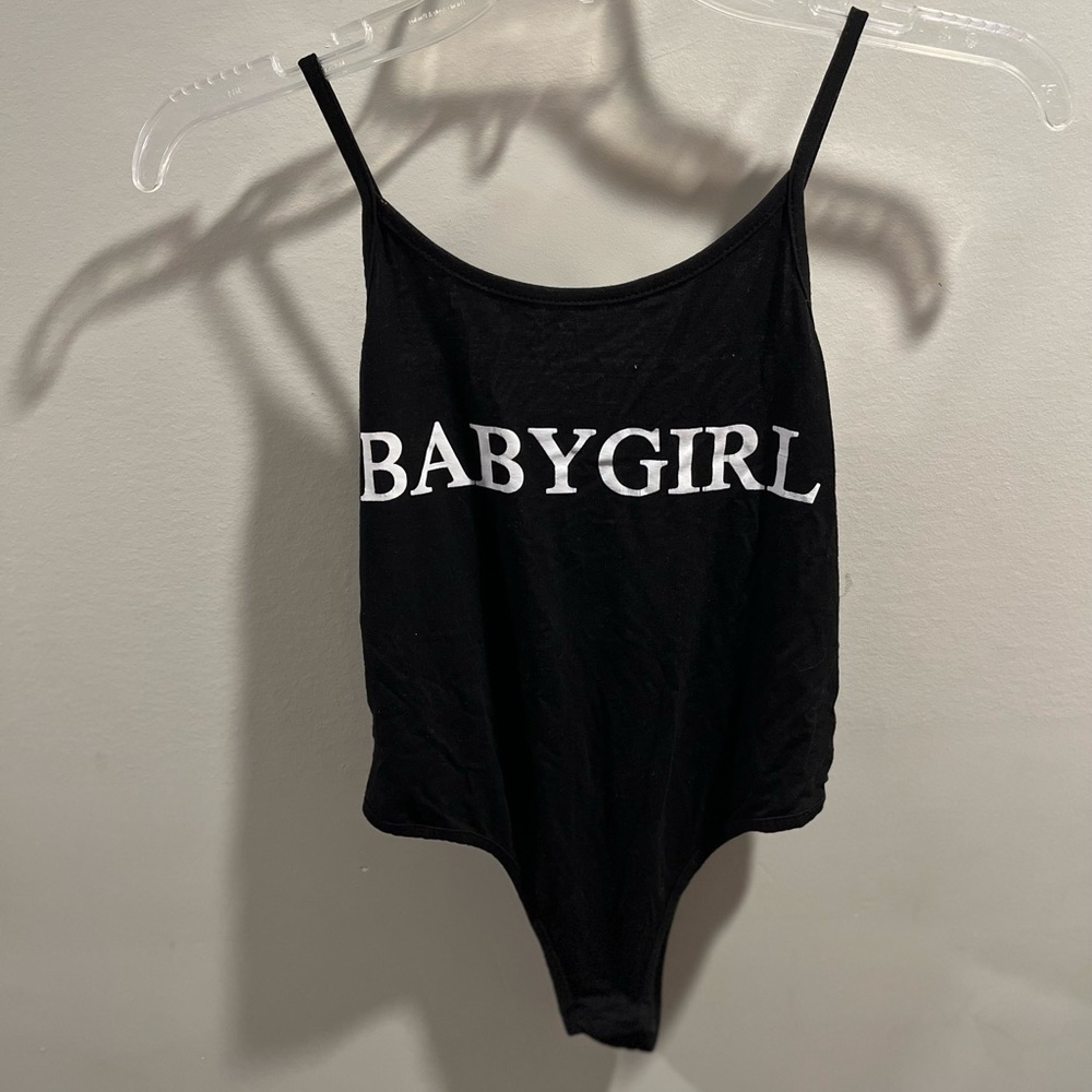 Black babygirl bodysuit